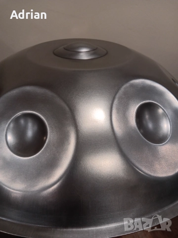 Чисто нов! Поръчков немски хандпан серия Horayzon Master Handpan D Kurd 12 Mutant 440 Hz, снимка 3 - Други - 52794953