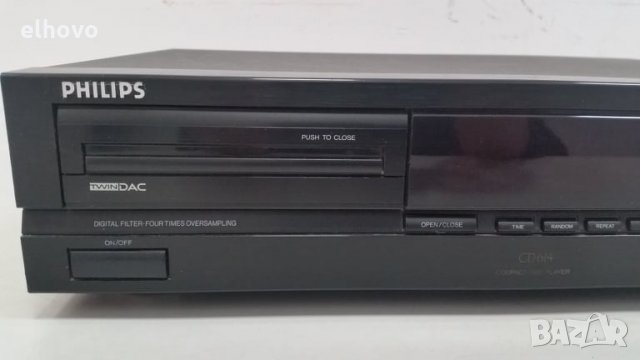 CD player Philips CD 614, снимка 6 - Аудиосистеми - 28660409
