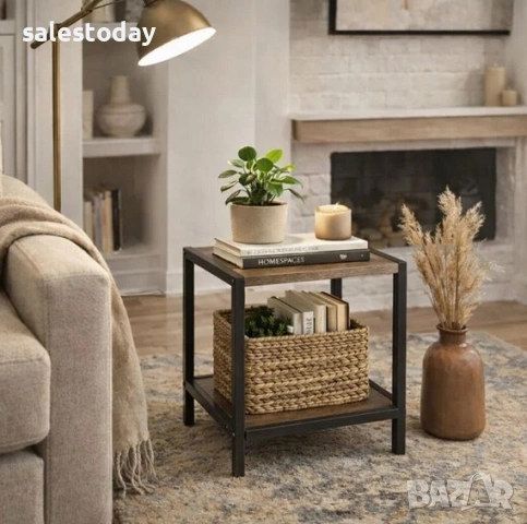 Маса за аксесоари, Помощна масичка на две нива, снимка 3 - Маси - 51613692