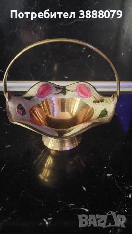 Месингова бонбониера , снимка 3 - Други ценни предмети - 43087960
