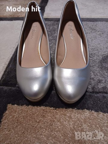 Дамски обувки с ток 7 см., снимка 4 - Дамски обувки на ток - 38363869