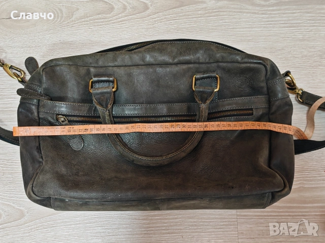 Кожена пътна чанта Micmacbags, снимка 7 - Чанти - 53393631