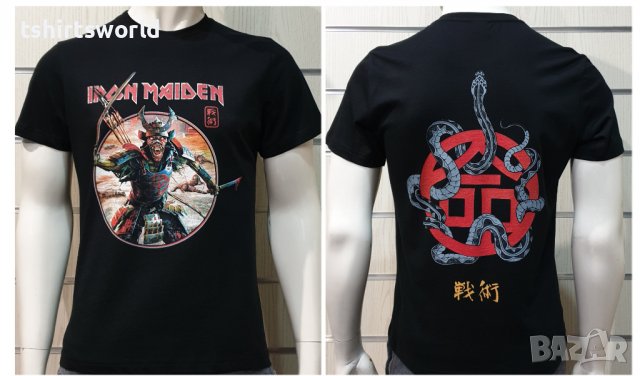 Нова мъжка тениска на музикалната група IRON MAIDEN - Senjutsu Album Palace Circle, снимка 1 - Тениски - 35623126