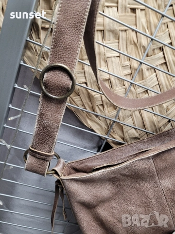 естествена кожа голяма чанта за рамо и през рамо, снимка 9 - Чанти - 51877890