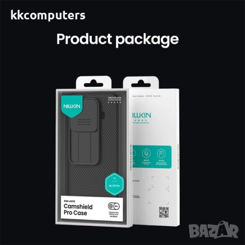 NILLKIN Camshield Pro за Xiaomi 15T Pro - TPU Калъф с плъзгащ се капак за камера | Вкл. Протектор в , снимка 7 - Калъфи, кейсове - 52377483