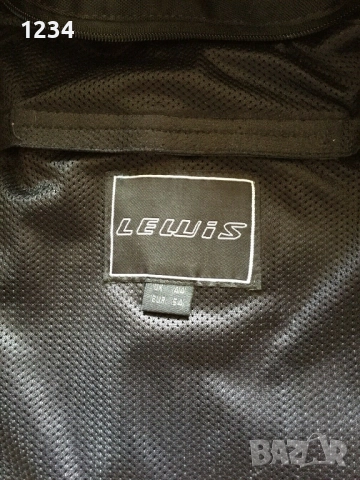 Mото яке LEWIS размер L/XL естествена кожа мъжко , снимка 4 - Якета - 52515945