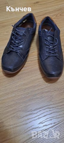 Чисто нови сини мъжки обувки Drievholt, размер 45-46, снимка 7 - Ежедневни обувки - 44114582