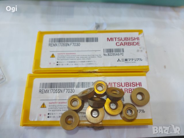 Твърдосплавни пластини MITSUBISHI , снимка 5 - Стругове - 32864005