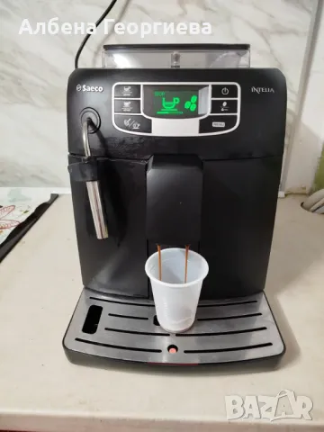 Кафе машина Saeco Intelia HD 8751, снимка 5 - Кафемашини - 49232136