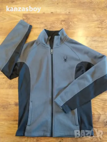 Spyder full Zip - страхотно мъжко горнище S, снимка 4 - Спортни дрехи, екипи - 48272829