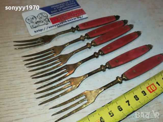 ВИЛИЦИ 6БР ОТ ФРАНЦИЯ-МЕД МЕСИНГ 1001241854