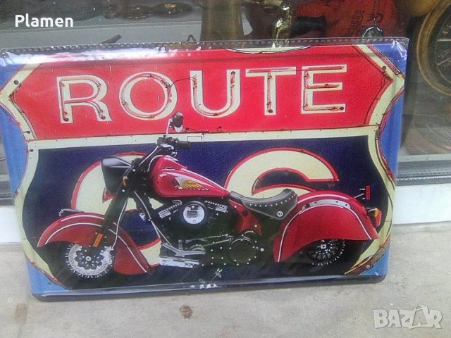 Табела с мотоциклет къстъм, снимка 3 - Други ценни предмети - 37335346