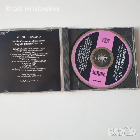 Felix Mendelssohn cd, снимка 2 - CD дискове - 43555673