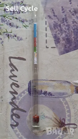 ✅ЧИСТО НОВ СПИРТОМЕТЪР С КОЛБА❗, снимка 2 - Други стоки за дома - 49809039