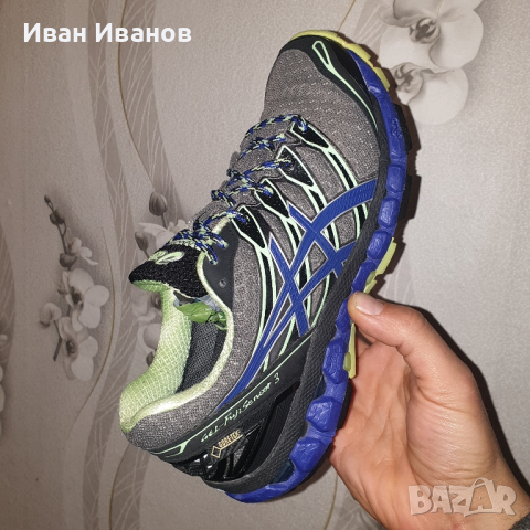 Asics Gel-Fuji Sensor 3 GTX Gore-Tex водоустойчиви маратонки   номер 39 , снимка 4 - Маратонки - 44847337