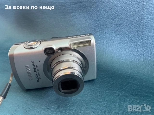 Цифров фотоапарат Canon PowerShot SD850 IS , 8.0MP, снимка 13 - Фотоапарати - 51509116