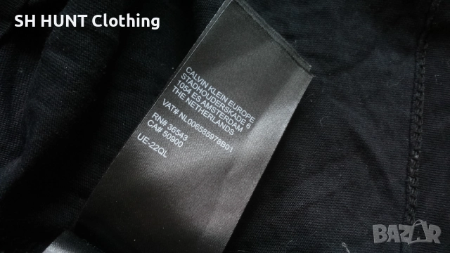 CALVIN CLEIN JEANS T-Shirt Размер M мъжка тениска 45-66, снимка 12 - Тениски - 52825583