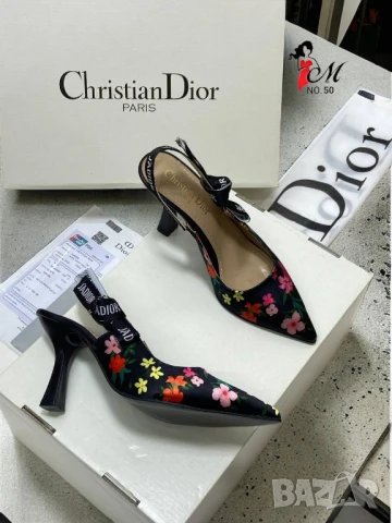 обувки на ток christian dior , снимка 3 - Дамски обувки на ток - 51274129