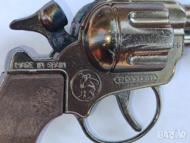 Мини револвер,пистолет,играчка с капси, Испания. , снимка 7 - Други - 51534355