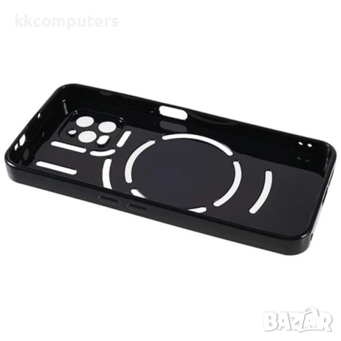 Гъвкав TPU Калъф + Скрийн Протектор за Unihertz Luna – Прозрачен / Черен, снимка 5 - Калъфи, кейсове - 50709052