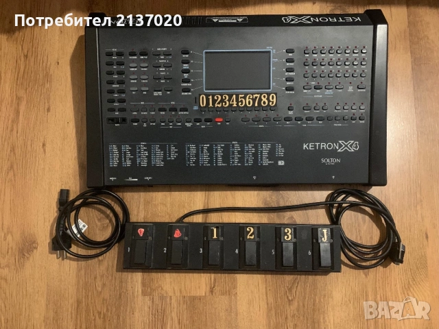 Продавам Ketron X4 arranger sound module + педали 