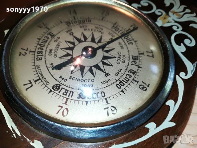 антика-84х22см-часовник с уреди от франция 2506211203, снимка 5 - Антикварни и старинни предмети - 33329392