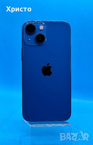 ГАРАНЦИОНЕН!!! Apple iPhone 13 mini, 128GB, 4GB RAM, 5G, Blue, снимка 6 - Apple iPhone - 43633555