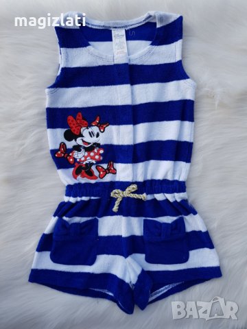 Летен гащеризон Disney Мини Маус 4 години, снимка 2 - Детски панталони и дънки - 28728587