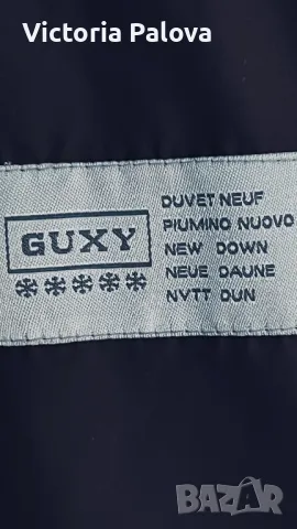 Модерно яке-палто GUXY цвят шоколад ,гъши пух,Италия, снимка 10 - Палта, манта - 34556353