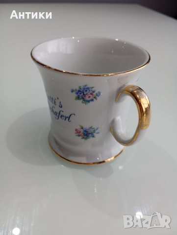 Стара порцеланова баварска чаша , снимка 6 - Чаши - 52627822