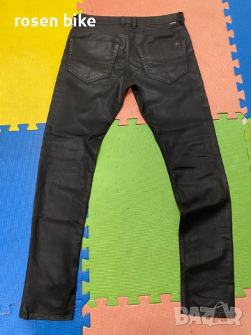 ''DIESEL Tepphar High Shine Black Wash 0663Q Slim Carrot Jeans''оригинални мъжки дънки 32 размер, снимка 2 - Дънки - 39011285