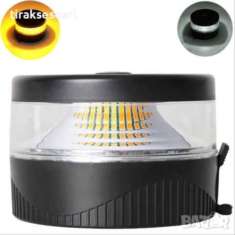 ТОП ОБЯВА LED Авариен буркан на батерии Зареждаща Блиц Аварийна Лампа, снимка 2 - Аксесоари и консумативи - 47527024