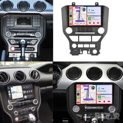Мултимедия, Двоен дин, за Ford Mustang, Навигация, за Ford, 2 din, плеър, Android, Форд Мустанг, снимка 6 - Аксесоари и консумативи - 43602630