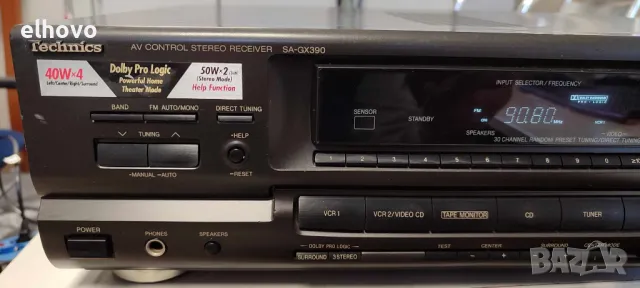 Ресивър Technics SA-GX390, снимка 4 - Ресийвъри, усилватели, смесителни пултове - 48195248