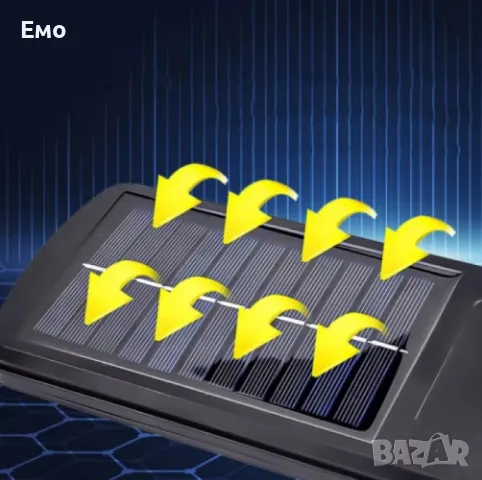 Соларна улична лампа с дистанционно управление 2400W SL-144 COB, снимка 5 - Соларни лампи - 48349130