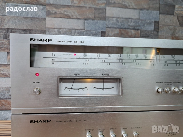 SHARP SM-1144H / ST-1144H, снимка 4 - Ресийвъри, усилватели, смесителни пултове - 53382617