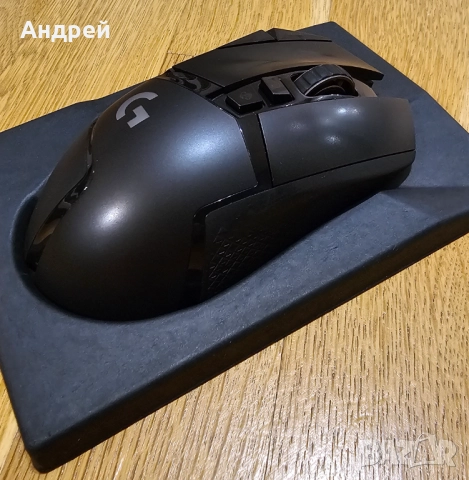 Logitech G502 Lightspeed безжична мишка + нови крачета Corepad, снимка 3 - Клавиатури и мишки - 52711619