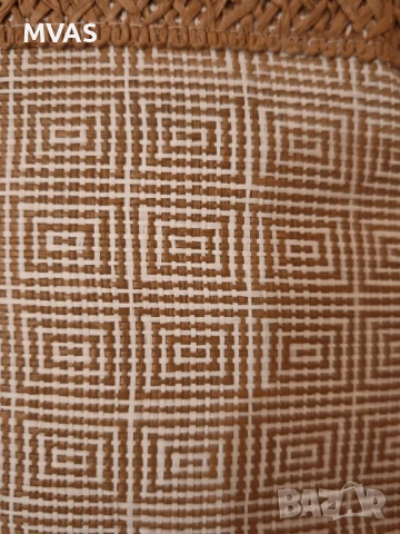 Нова голяма плажна чанта Бежова кафява, снимка 4 - Чанти - 51296949