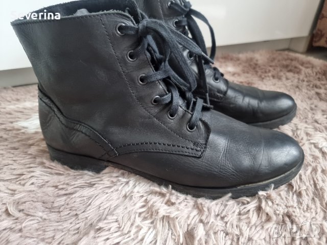  Active wear*Естествена кожа, пролет/есен,тип кубинки 41, снимка 8 - Дамски боти - 43937872