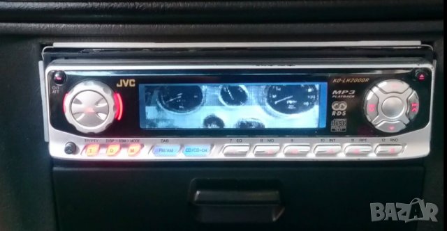 Авторадио касетофон CD MP3 за кола JVC - RDS