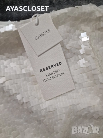 Дамска пола с пайети Reserved, снимка 2 - Поли - 52330724