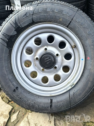 джанти за Витара и самурай 205 70 15цола, снимка 3 - Гуми и джанти - 53245006