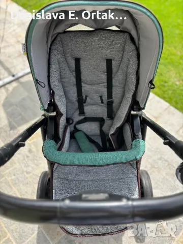 Бебешка количка HAUCK Soul Plus Set M 3в1 Emerald, снимка 6 - Детски колички - 50054877