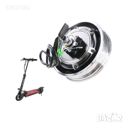 Електромотор за KuGoo M4 / M4 Pro в комплект с 10-инча гума, 500W 48V двигател за тротинетка, снимка 6 - Друга електроника - 52637455