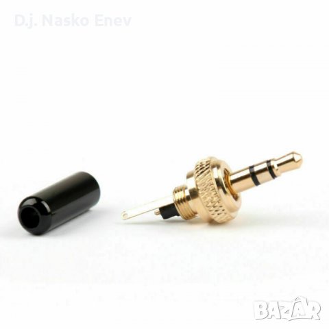 Special Mini 3.5mm Screw Lock Stereo Jack Sennheiser BK 3,5 жакче за Sennheiser Бодипак предавател, снимка 4 - Микрофони - 37542609