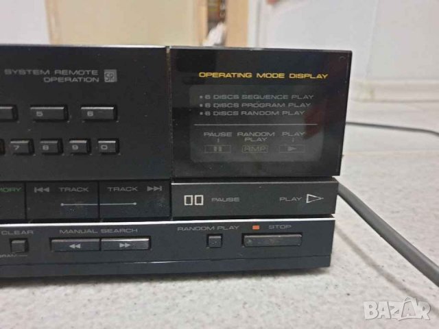 Multi play compact disc player Pioneer PD-X909M CD player с 6 диска. В много добро състояние. Всичко, снимка 5 - Декове - 32761100