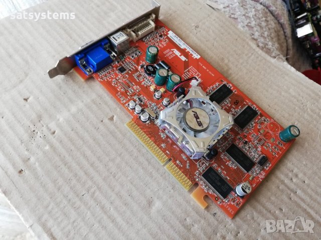 Видео карта ATi Radeon Asus A9550 GE 128MB AGP, снимка 4 - Видеокарти - 28788346