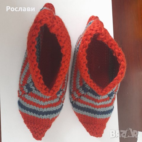 123. Домашно плетени и шити  терлици, снимка 6 - Други стоки за дома - 43801765