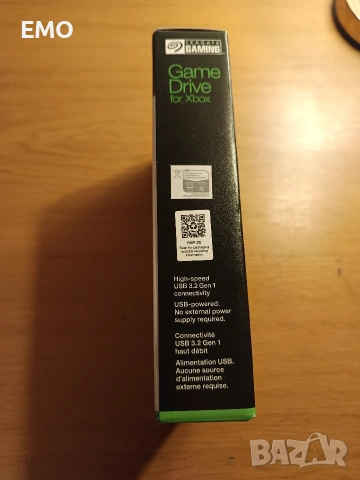 SEAGATE Game Drive for Xbox Series X\S\One 2TB HDD USB 3.2, снимка 4 - Друга електроника - 53397690