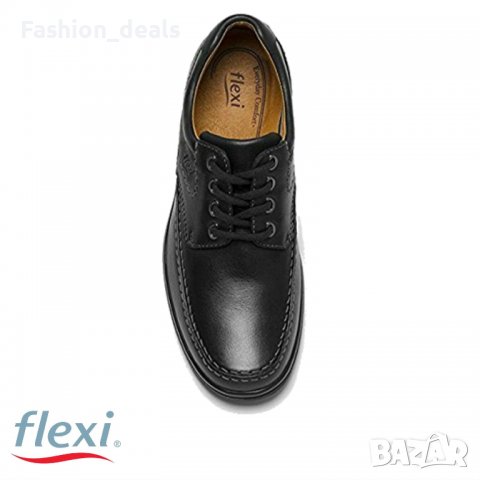 Нови намалени Мъжки черни обувки от естествена кожа на Супер цена, снимка 5 - Ежедневни обувки - 38182125